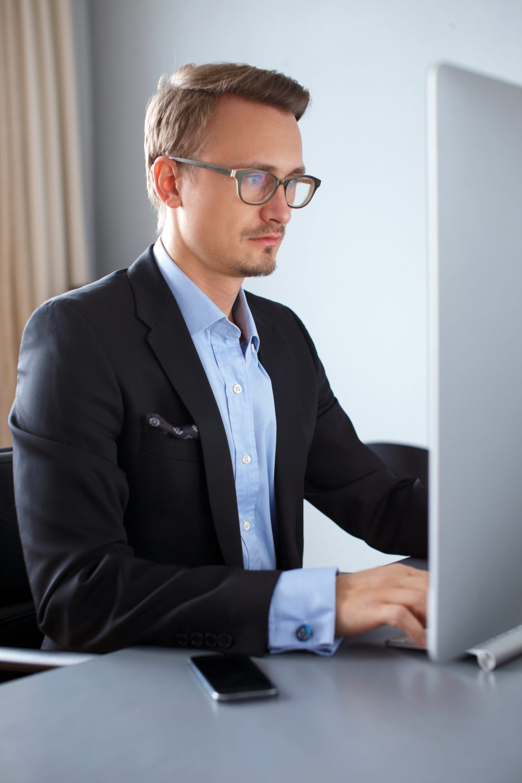 Legal professional using Law Surface
